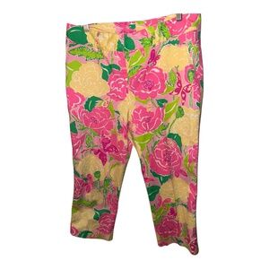 Lilly Pulitzer Floral Pants 12